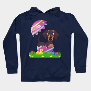 Easter dachshund easter funny gift Hoodie